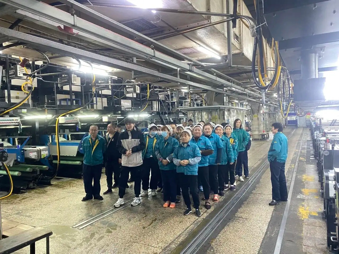 Changshu Polyester féiert Nout Evakuatiounsübungen