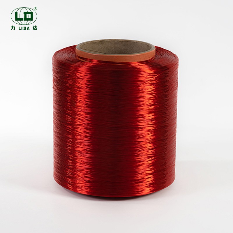 Wou ass déi allgemeng benotzt Anti Fire Nylon 6 Dope Gefierft Filament Garn